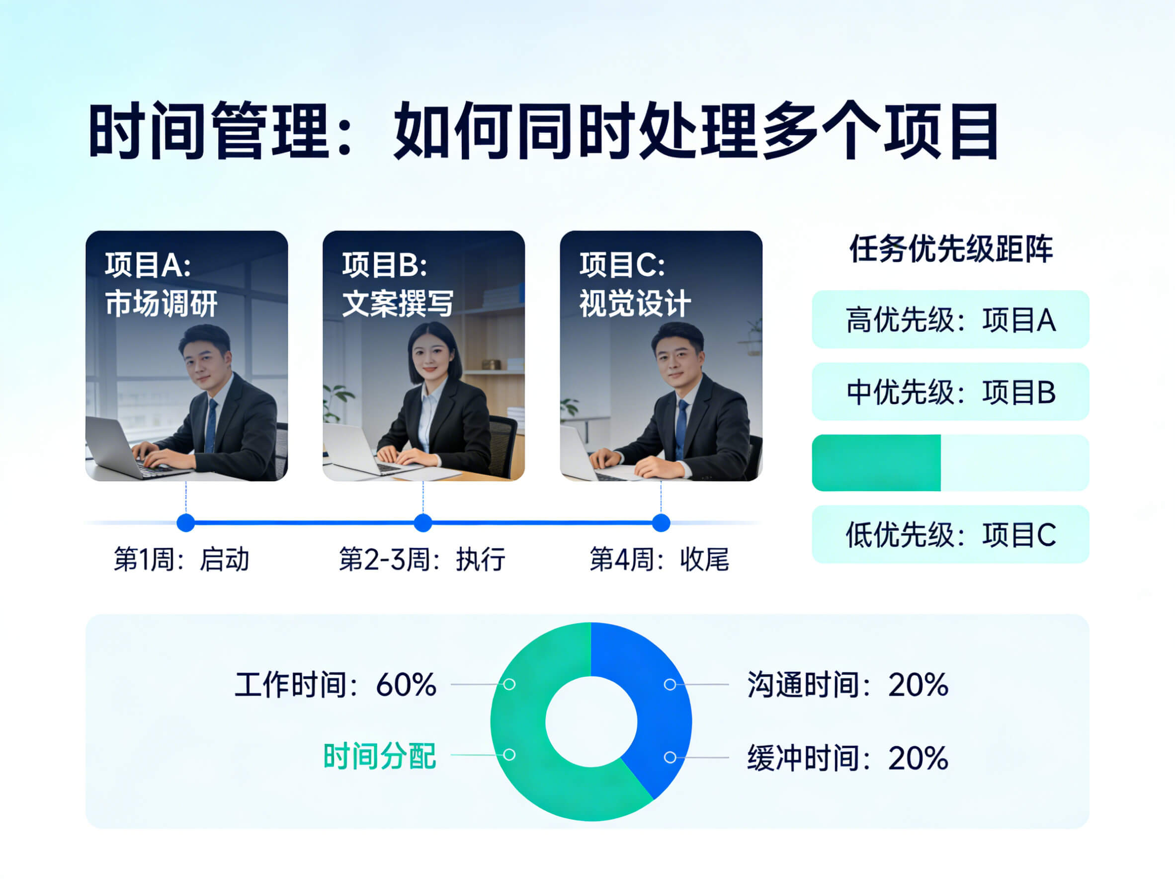 时间管理：如何同时处理多个项目