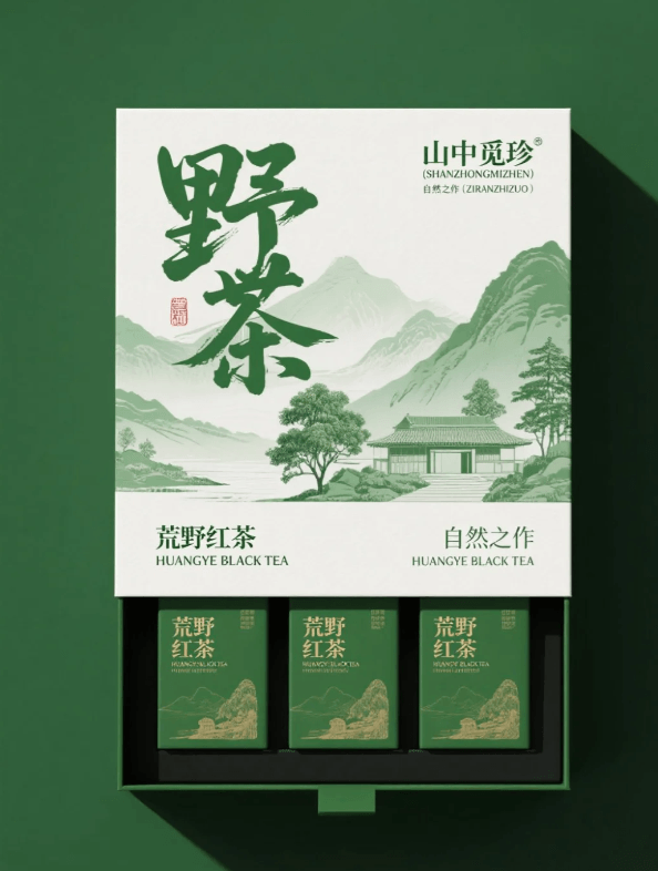 野韵 · 山中觅珍 I 包装 - 作品图片 1