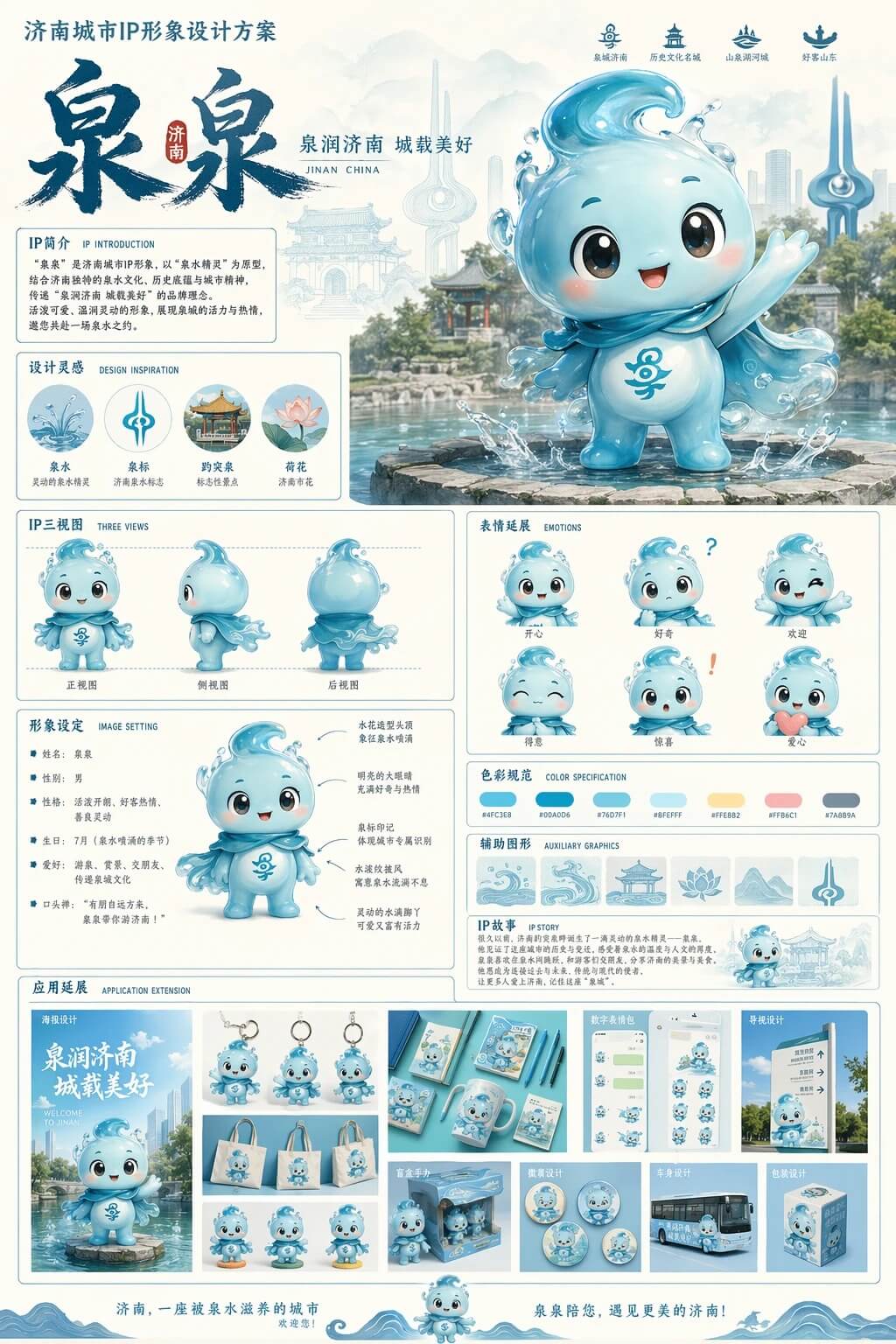 泉韵济城 IP 全案系列 - 作品图片 2