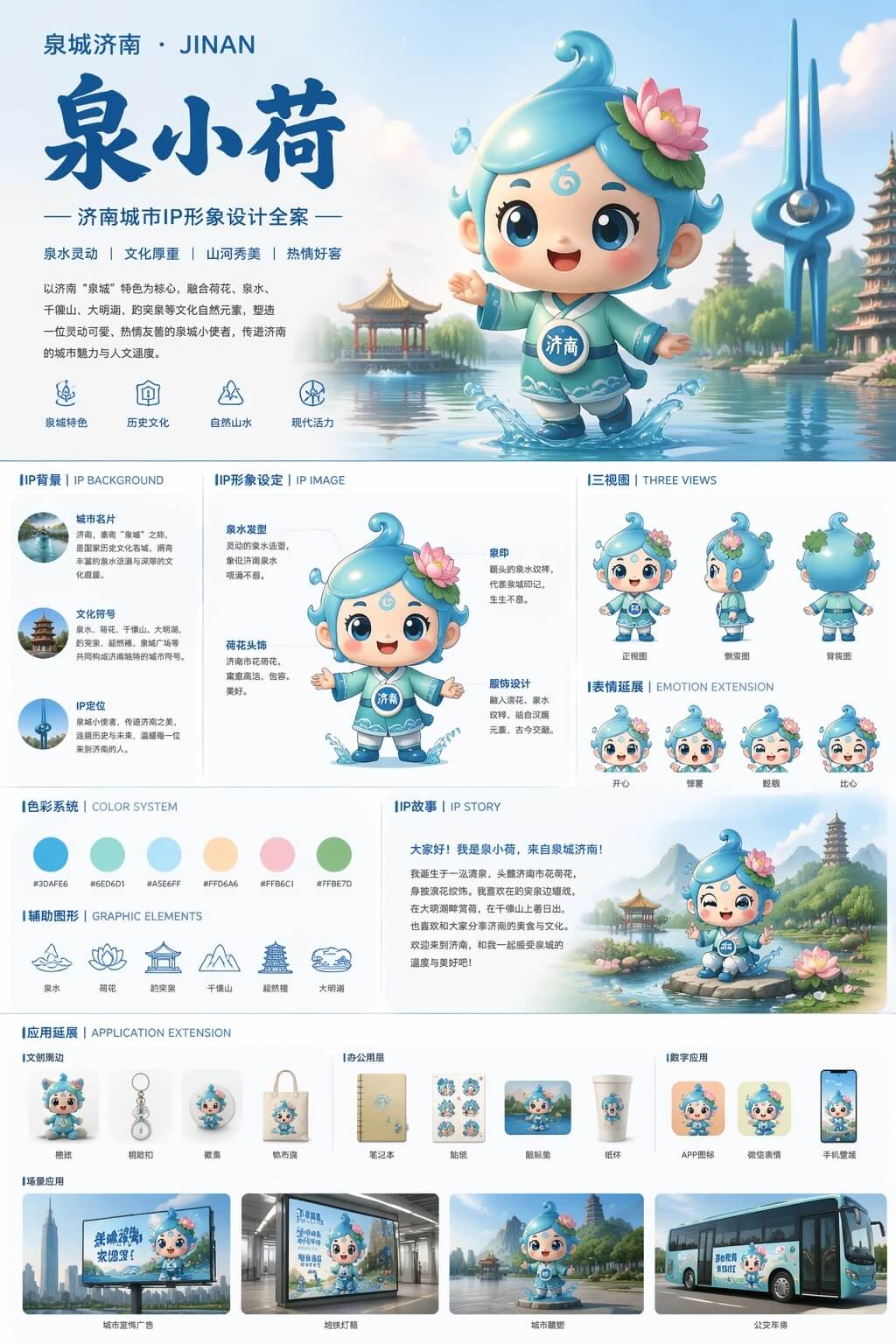 泉韵济城 IP 全案系列 - 作品图片 3