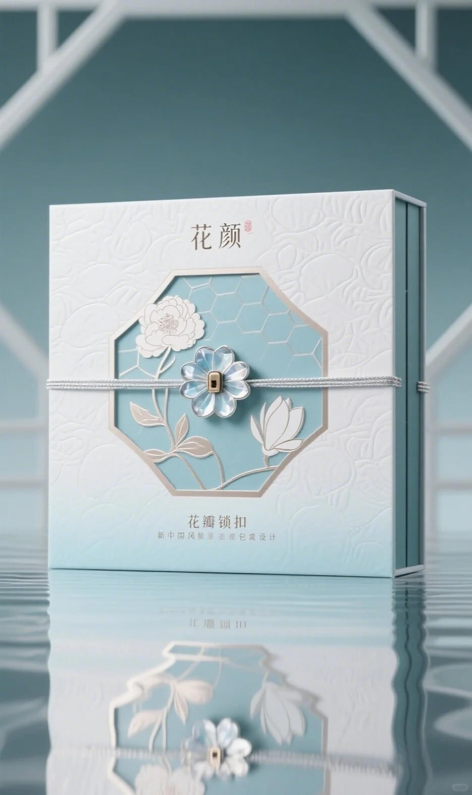 花颜锦匣国风包装 - 作品图片 1